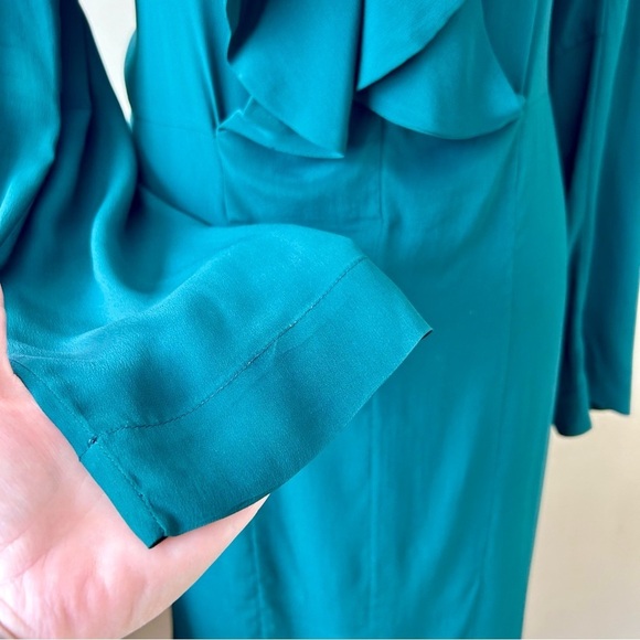 Marni Green Long Sleeve Dress - Picture 8 of 11